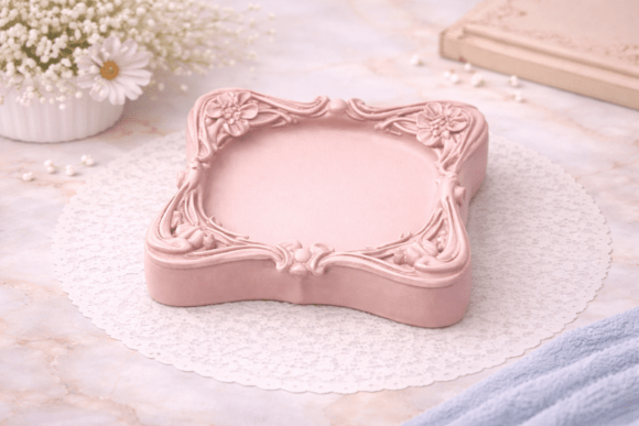 Add Timeless Elegance with the Art Nouveau Trinket Dish STL