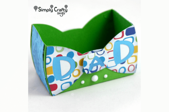 Dad Bow Tie Box SVG: A Creative and Functional Father's Day Craft