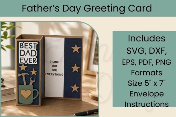 Father’s Day Card SVG: Create a Meaningful Handmade Greeting with Digital Design