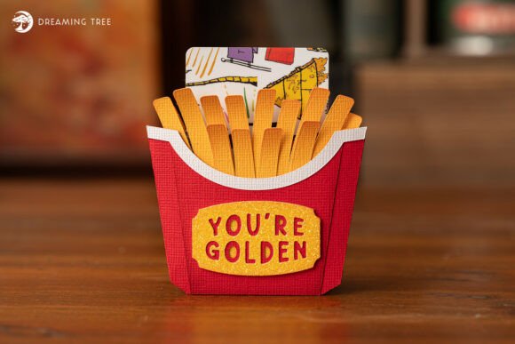 Fry Gift Card Holder SVG: A Practical Addition to Creative Workflows