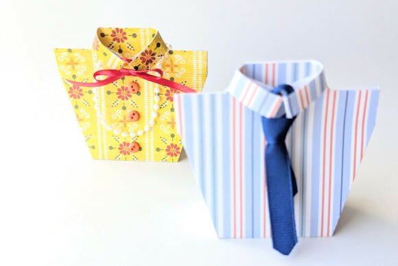 Oxford Shirt Gift Box SVG: Creative Gifting Made Easy