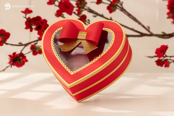 Sweetheart Keepsake Box SVG for Romantic Paper Crafts