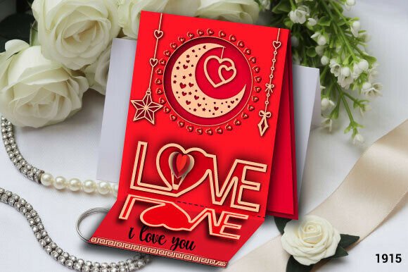Valentine Folding LOVE Card SvgLayer1915: A Strategic Creative Tool for Personal and Professional Expression