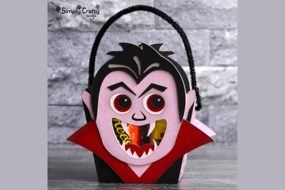Vampire Treat Bag SVG: A Creative Halloween Craft for Sharing Sweets